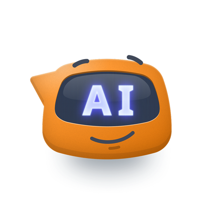 Aktok AI assistant mascot