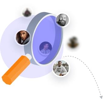 explains searching for clients